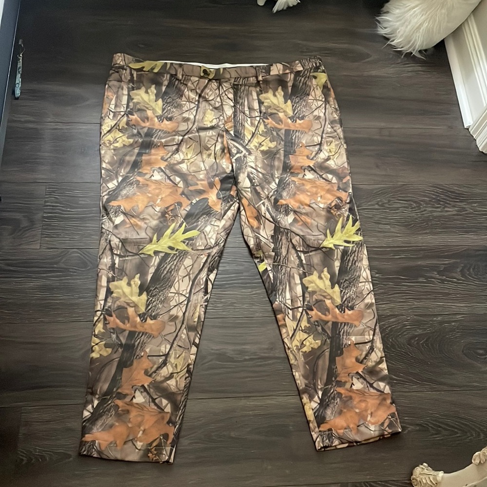 Custom Camouflage Camo Dress Pants Tuxedo Pants 50x32 NEW Formal Derby Wedding